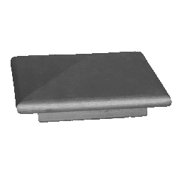 Low-Profile Aluminum Post Cap for 5” Square Post