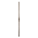 Matching Steel Hammered Square Post (for 65/06A and 65/07A)